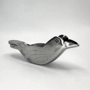 Vintage Stainless Bird Lemon Squeezer Citrus Juicer Kitsch Cottage Kitchen